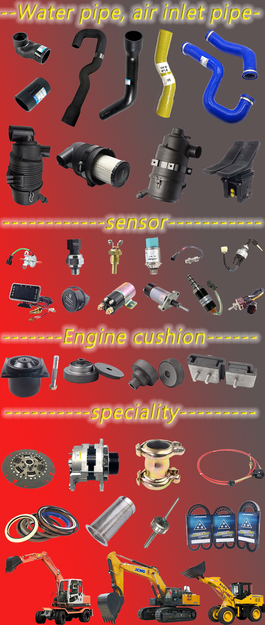 Tuyau d'air 14685311, pièces de rechange SNTU pour machines d'excavatrice, conduit d'air 210D D6E pour VOLVO